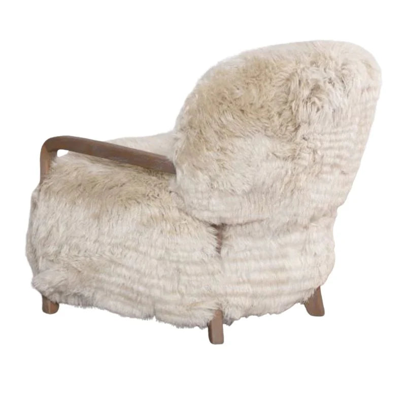 Auckland Sheepskin Range – Luxury Sheepskin Armchair, Bench & Footstool