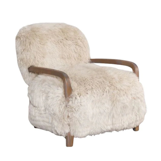 Auckland Sheepskin Range – Luxury Sheepskin Armchair, Bench & Footstool