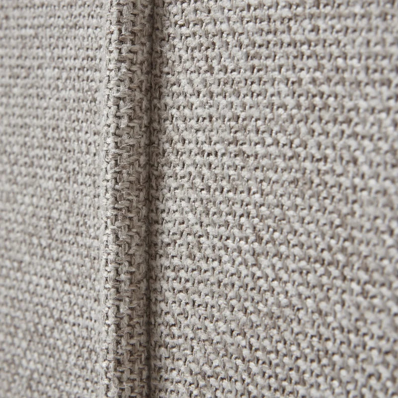 Lily Swivel Chair in Oatmeal Twill – Modern Swivel Accent Armchair
