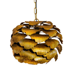 Gingko Leaf Ceiling Pendant Light – Elegant Nature-Inspired Hanging Lamp