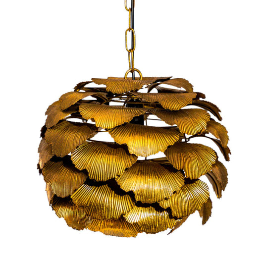 Gingko Leaf Ceiling Pendant Light – Elegant Nature-Inspired Hanging Lamp