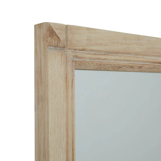 Washed Wood XL Window Mirror – Rustic Farmhouse Window Pane Mirror